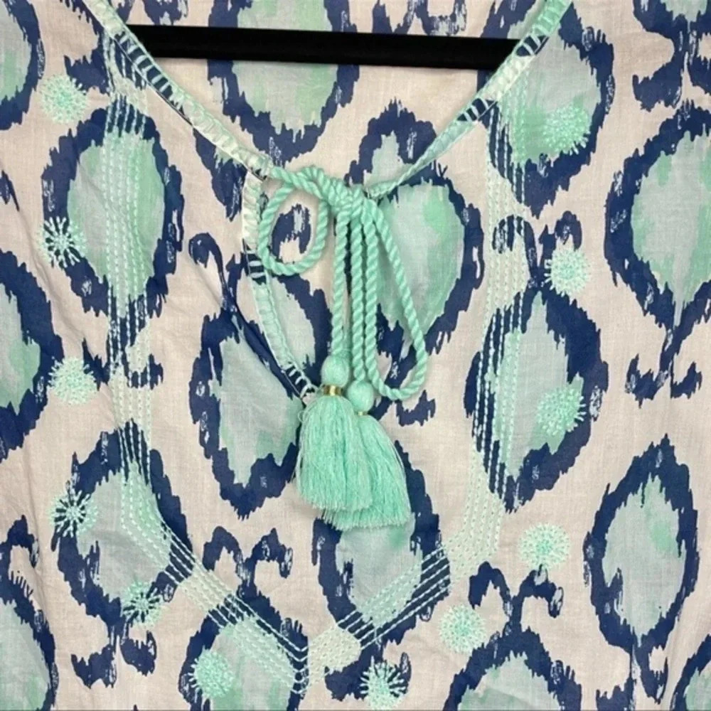 Lilly Pulitzer Lauren Hook You In Sleeveless Blouse - Picture 4 of 4